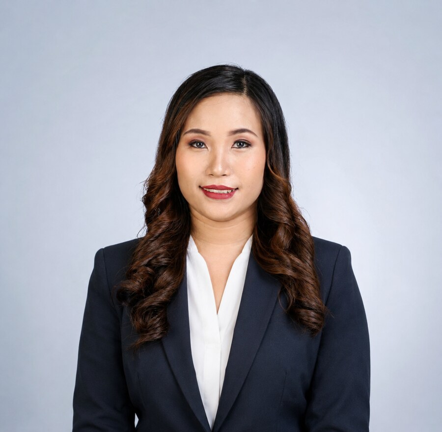 Lourivel A. Lorejo in professional business attire